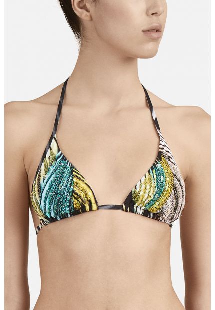 Embrodery adjustable Triangle Bra