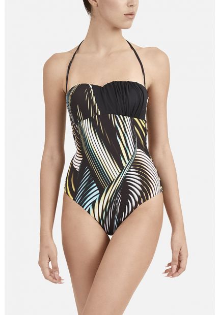 Padded underwired C cup swimsuit