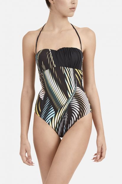 Padded underwired C cup swimsuit